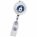 Silver Medallion Badge Holder